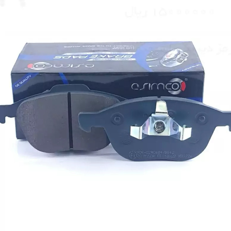 لنت ترمز دیسکی اسیمکو جلو مزدا 3 ملی