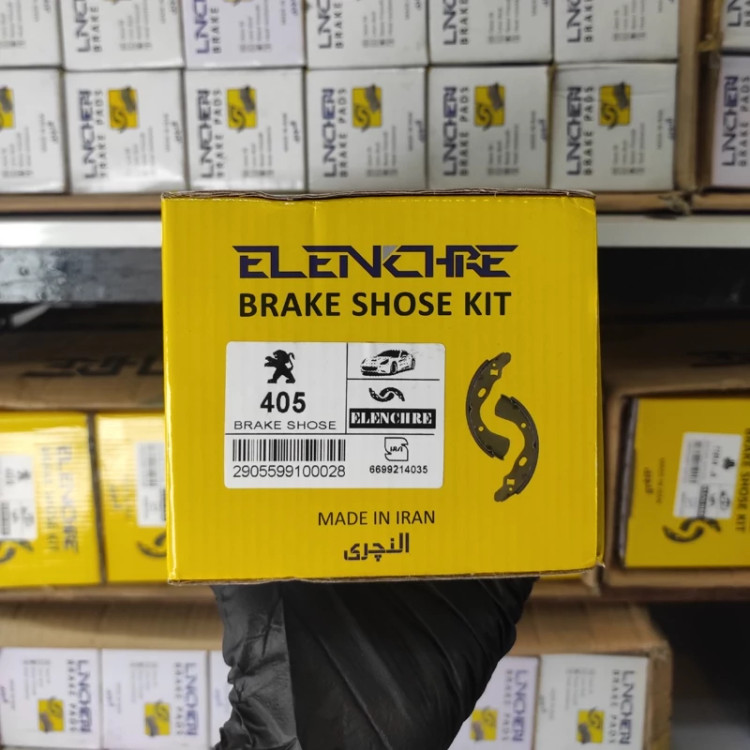 لنت عقب پژو 405 - برند النچر 3 ماه گارانتی
